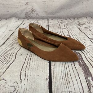 Seychelles Flat Shoes Womens 8.5 Brown Tedo Ballerina Director Casual‎